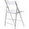 Isl Furnishings Kasper Flex Luxury Modern Folding Chairs Silver, PR CH43DC-2PK-AR01-PC10 - alternate 2